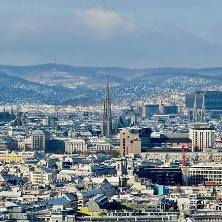 Triiiple Level 31 - Sonnenwohnen Apartment Mit Fantastischem Ausblick Und Parkplatz Wien Exteriör bild