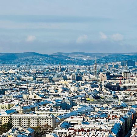 Triiiple Level 31 - Sonnenwohnen Apartment Mit Fantastischem Ausblick Und Parkplatz Wien Exteriör bild