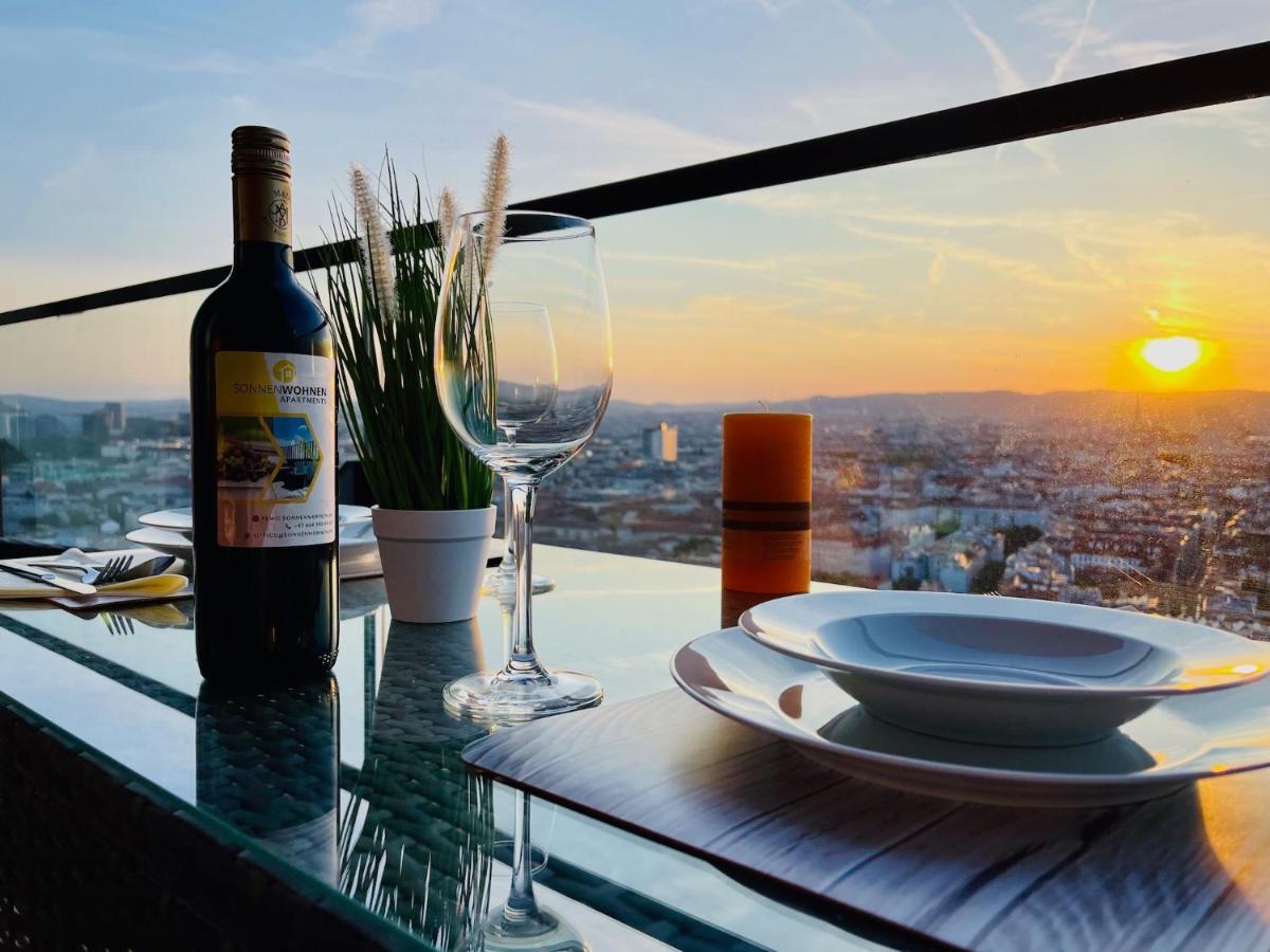 Triiiple Level 31 - Sonnenwohnen Apartment Mit Fantastischem Ausblick Und Parkplatz Wien Exteriör bild